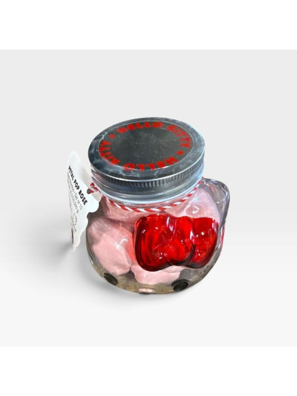Sanrio Hello Kitty Bath Bomb Jar with Pink Petal Pop Rose Scent - 10.5 Oz New - Picture 6 of 6